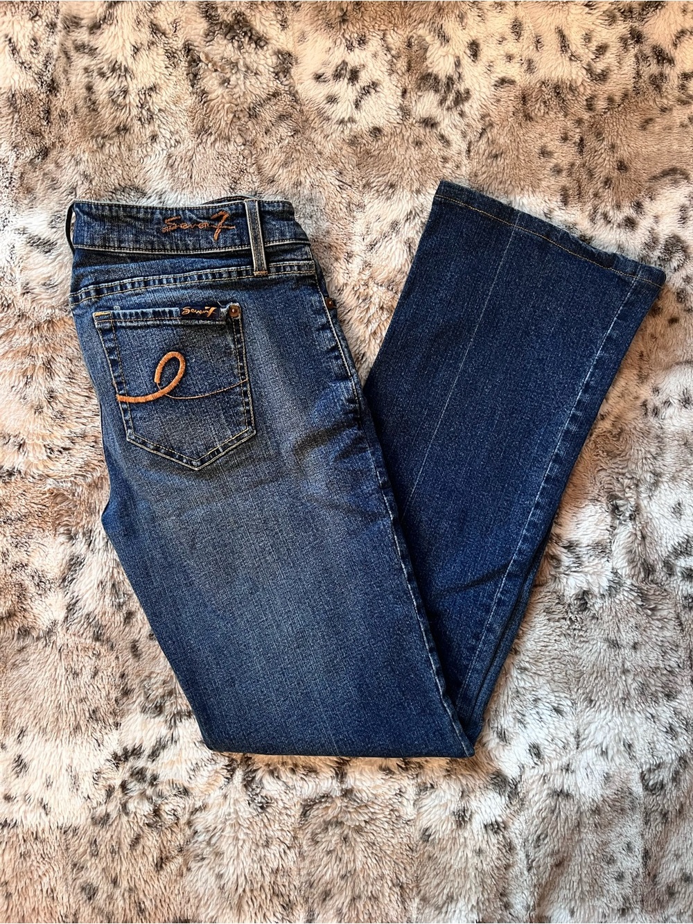 2000’s Seven Low Rise Bootcut Denim Jeans